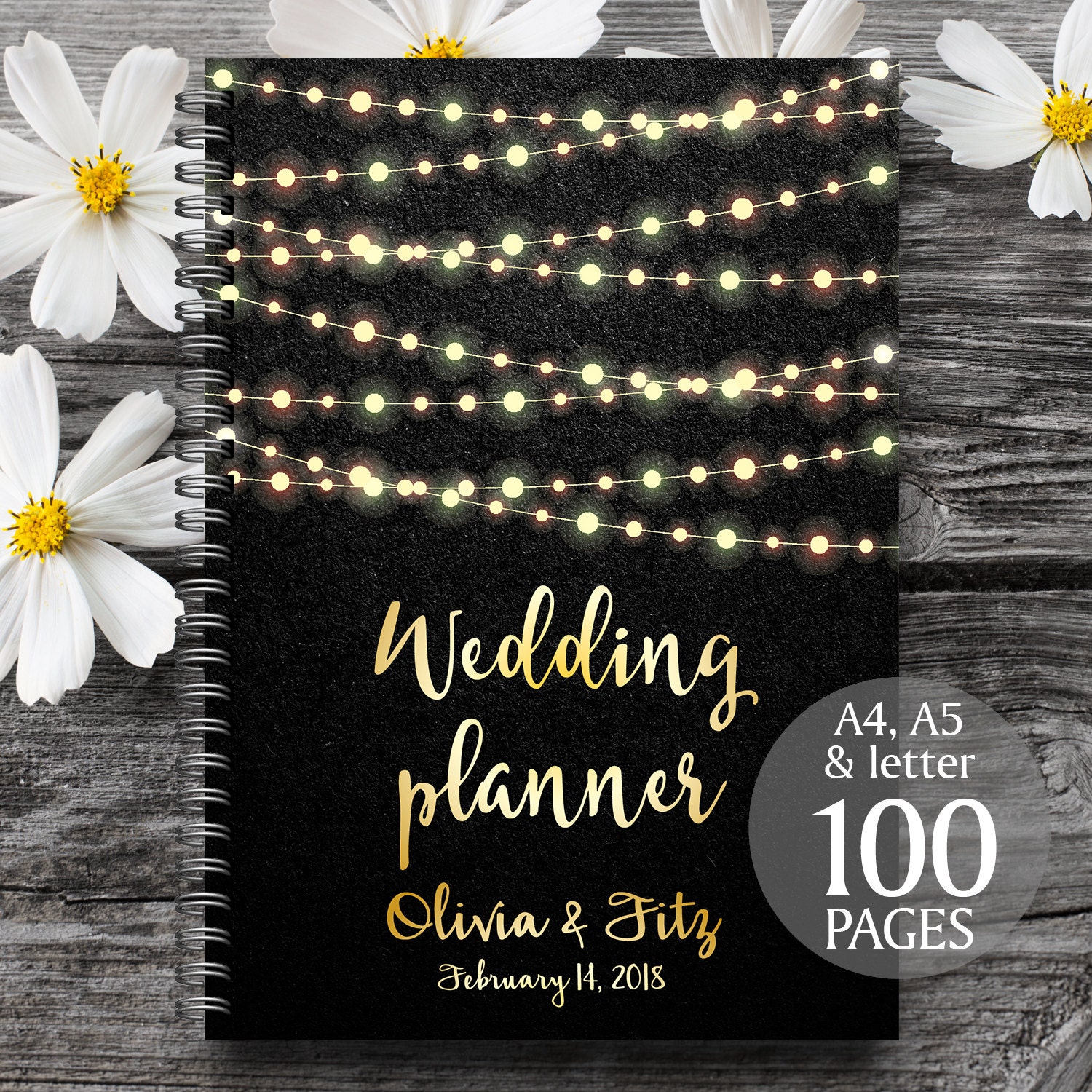 Wedding planner Wedding binder Wedding planner book Wedding
