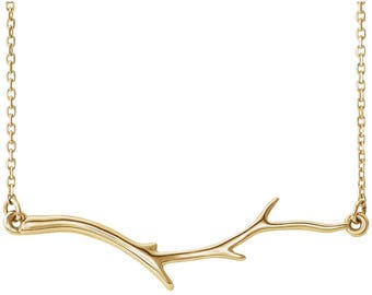 Branching Out Gold Necklace