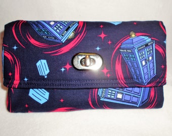 Doctor Who Tardis Police Box Wristlet Wallet, Dr Who Wallet, Dr Who Wristlet, Doctor Who Gifts, Tardis Wallet, Tardis Wristlet, Doctor Who