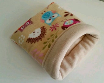 Guinea PIG bed snuggle sack cosy hedgehog