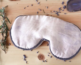 Lavender Sleep Mask, Organic Sleep Mask, Gift for Wife, New Mom Gift, Girlfriend Gift, Travel Gift
