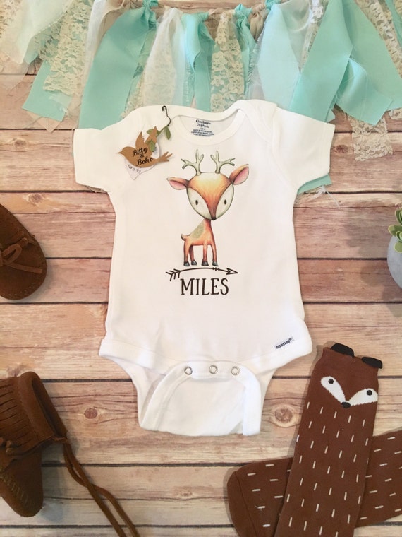 Unique Baby Gift Deer Onesie® Baby Boy Clothes Newborn Boy