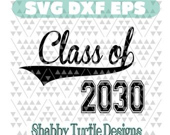 Class of 2030 SVG DXF EPS