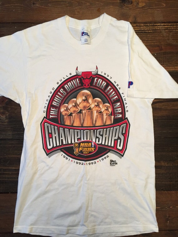 Chicago Bulls 1997 NBA Finals T-Shirt Vintage 90s