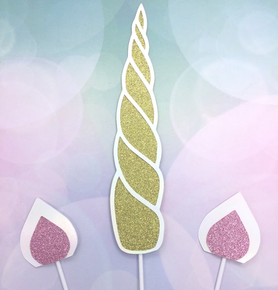 unicorn cake topper unicorn party unicorn birthday party
