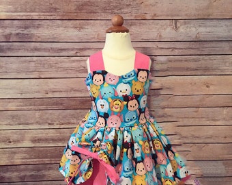 Tsum Tsum Dress | Tsum Tsum Party Dress | Toddler Tsum Tsum Dress | Baby Tsum Tsum Dress