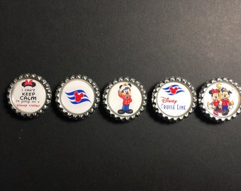 Set of 5 Fish Extender Gifts-FE gift-Cruise Gifts-Mickey Fish Extender Gift-FE Magnets-Disney FE gifts-Disney Cruise Magnets