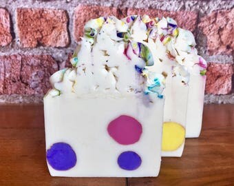 The Harlequin // Cold Process Soap // Handmade // Vegan // Artisan