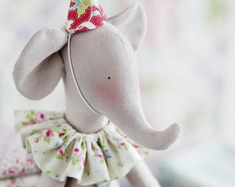 Tilda-sew set: circus elephant