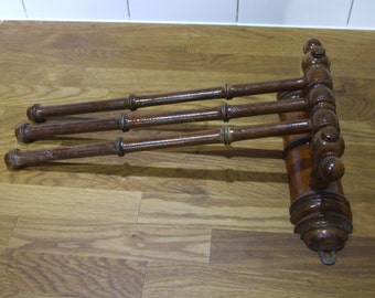 Holz handtuchhalter | Etsy