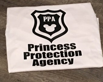 Items similar to Princess Protection Agency Shirt on Etsy