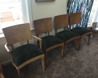 4 Heywood Wakefield chairs