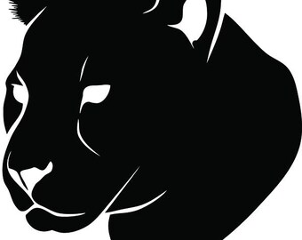 Jaguar Head Wild Cat High School Mascot .SVG .EPS .PNG Instant Digital Clipart Vector Cricut Cut Cutting Download Printable Scrapbook File