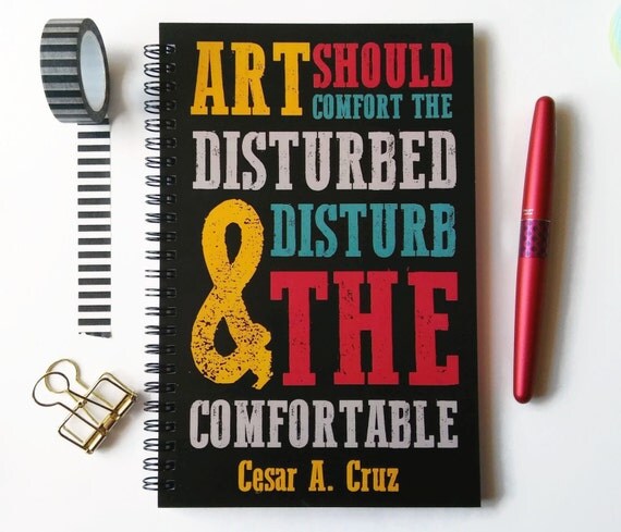 Writing journal spiral notebook sketchbook bullet by