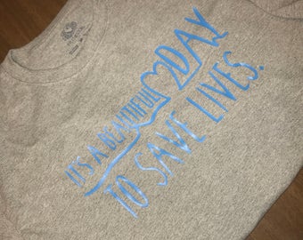 Short Sleeved Greys Anatomy shirt