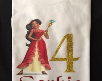 Elena of avalor birthday shirt