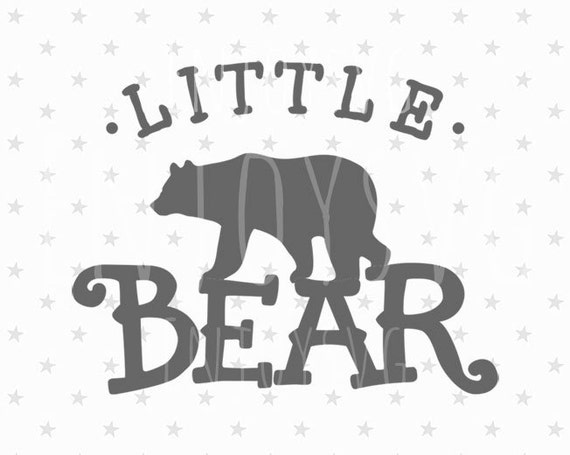 Free Free 267 Little Bear Baby Bear Svg Free SVG PNG EPS DXF File