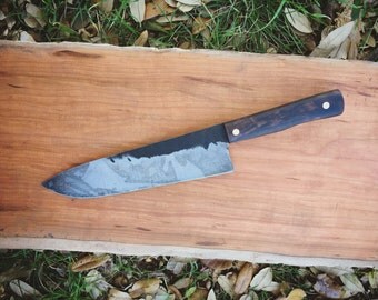 Hand Forged Chef Knife - Kitchen Knife - Butcher Knife
