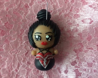 Selena Quintanilla Charm Keychain, 1993 TMA Outfit