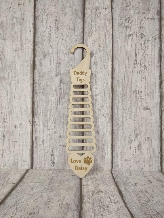 Father S Day Tie Holder Personalised Like This Item