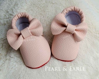 Pink Baby Shoes, Baby Shoe, Toddler Shoe, Baby Moccasins, Leather Moccasins, Toddler Moccasins, Baby Shoes, Gold Moccasins, Baby Moccasins