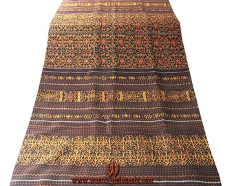 Indonesian Ikat, Flores Tubular Sarong, Flores Ikat, Handwoven Indonesian Textile, Indonesian Tribal Textile, Hand Loomed Textile