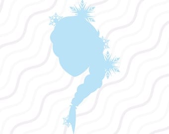 Frozen SVG, Elsa SVG, Frozen Clipart, Elsa Silhouette SVG Cut table Design,svg,dxf,png Use With Silhouette Studio & Cricut_Instant Download
