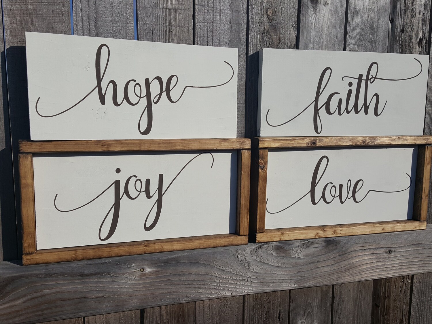 Faith Wall Decor faith sign, hope sign, joy sign, love sign, love wall art, faith Faith Wall Decor faith sign, hope sign, joy sign, love sign, love wall art, faith