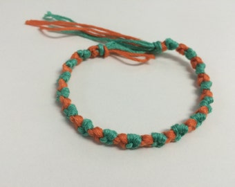 Items similar to Tribal Pattern Friendship Bracelet with Clasps on Etsy