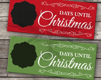 Christmas SVG Cut File | Christmas Countdown svg | Days Until Christmas svg | Christmas SVG design | Christmas Chalkboard SVG