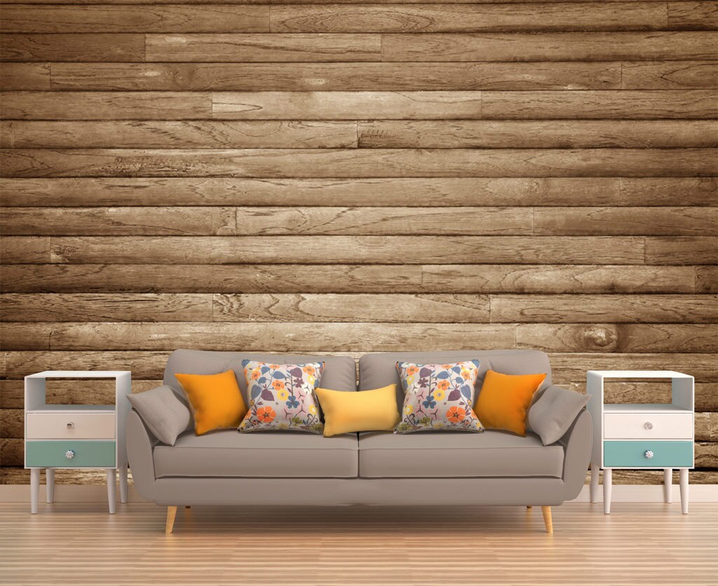 Wood Wall Mural Wood Wallpaper Wood Mural Wood Wall Decal