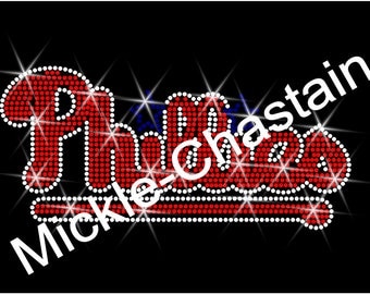 Phillies iron on | Etsy