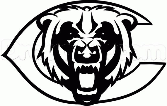 Vinyl Decal Sticker - Chicago Bears Decal for Windows, Cars, Laptops, Macbook, Yeti, Coolers, Mugs etc