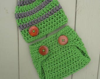 Baby Boy Photo Outfit Newborn Boy Photo Outfit Newborn Crochet Outfit Crochet Baby Outfit Harry Potter Outfit Slytherin Dark Green