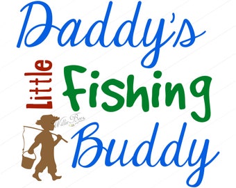 Download Fishing buddy svg | Etsy