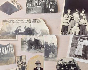 Vintage Photo Set- 1890-1920's- Ephemera