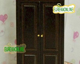 New 1:12 dolls house miniature wardrobe