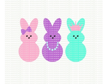 Easter SVG, cutting file, easter vinyl design, vinyl file, svg, easter, svg file, cameo file, girl easter, cricut, cricut file, girl, peeps