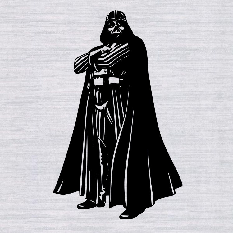 Darth Vader SVG and Clipart bundle svg dxf png files cut