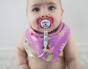 Bavana for baby girl with tied - sucks