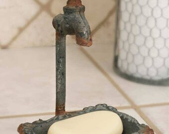 Water Faucet Soap Dish