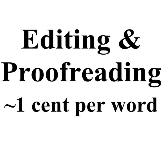 Editing service for dissertation
