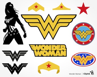 Wonder woman svg | Etsy