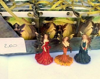 Lot 23 woodland Fairies mini colored decorations/favors shopper