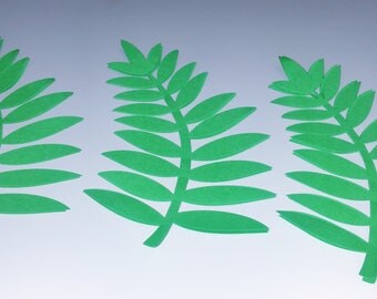 Tropical Jungle Leaf Cutouts Palm Leaf Luau Party Decoration