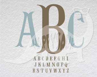 Free Free Layered Svg Fonts 597 SVG PNG EPS DXF File