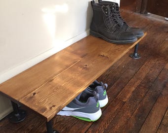Industrial Pipe, Shoe Rack, Shoe , Counter top shelf, Farmhouse Kitchen, Kitchen Shelf, Table Shelf