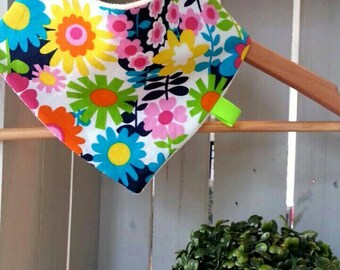 Bavoir, bandana, bébé, coton, bambou,léger, absorbant