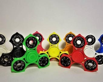 Ergonomic Fidget Spinner EDC Spinner Tri-Spinner Hand Spinner Customizable