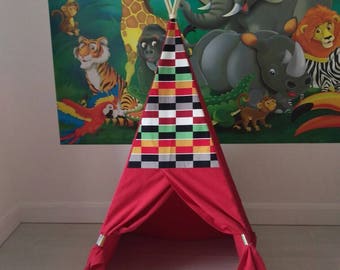 Teepee - Play tent - Children's play tent - Children's reading tent - Children's den - Children's Teepee